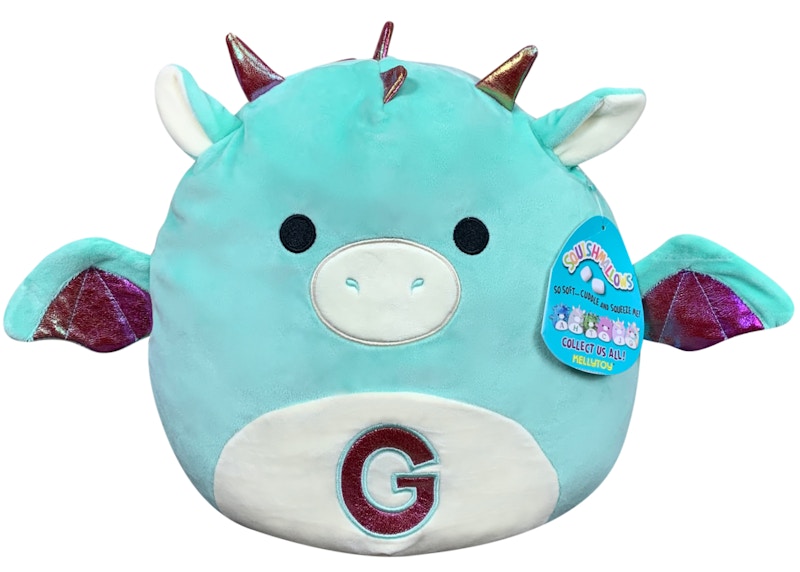 Squishmallow Miles The Green Dragon Initial Letter G 12 inch Plush