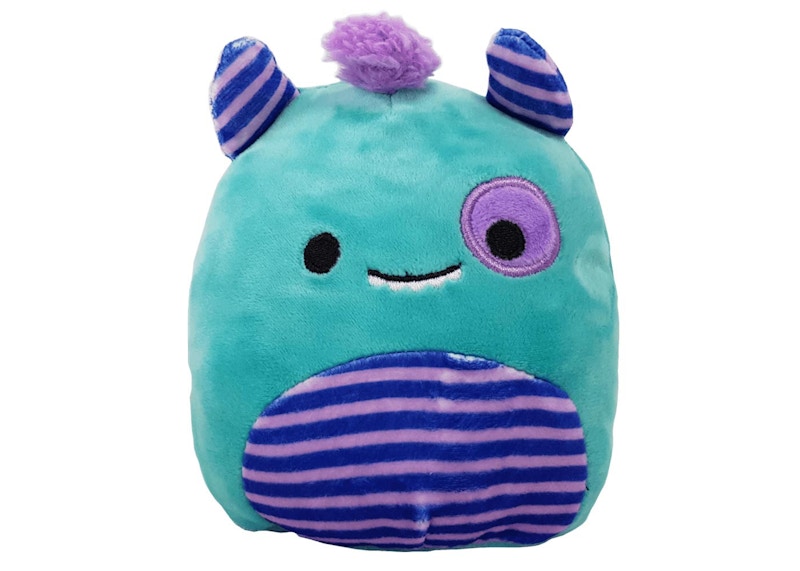 Squishmallow Morty The Striped Monster 12 Inch Plush Blue/Purple