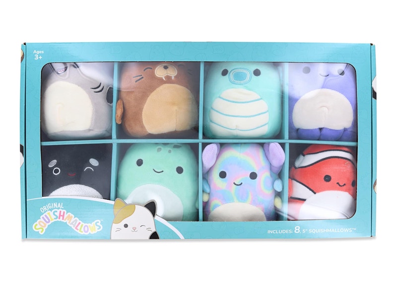 Squishmallow Seallife 5" Mini Plush 8-Pack