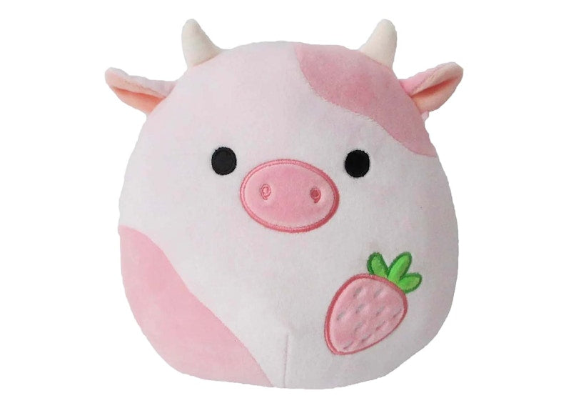 Squishmallow Strawberry the Cow 8" Hot Topic Exclusive Plush Pink