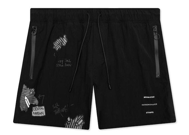 Stampd x Daniel Arsham AHS Eroded Trunk Black