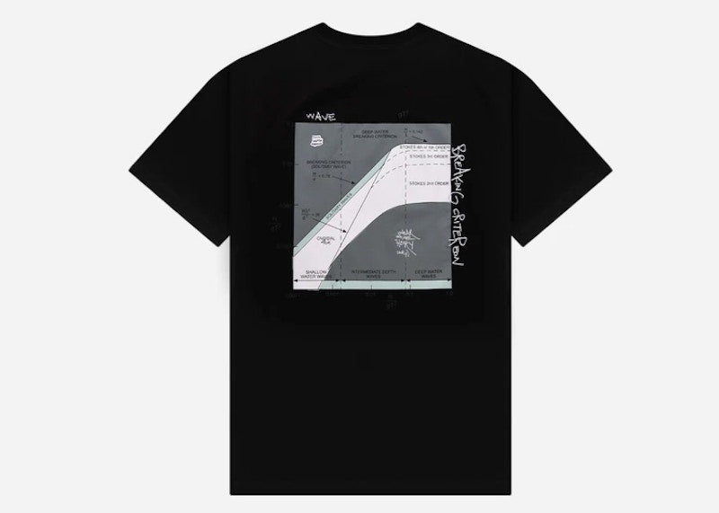 Stampd x Daniel Arsham AHS Logo Tee Black