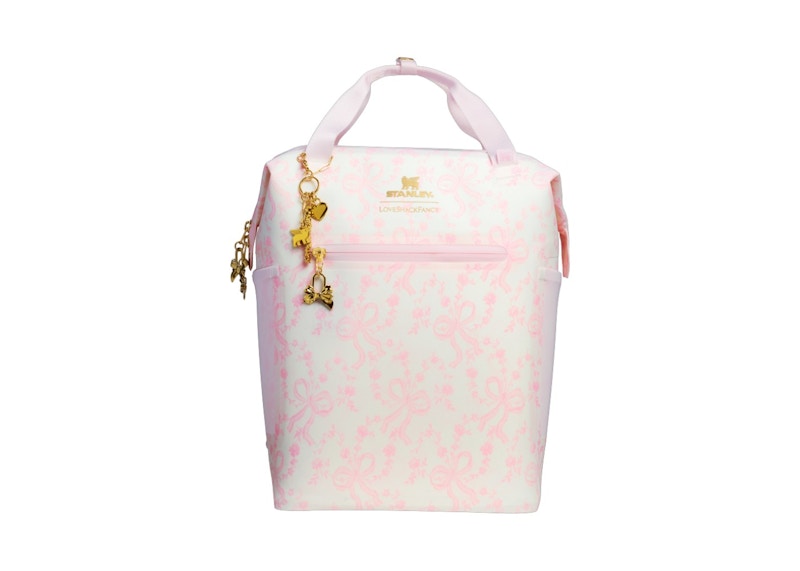 Stanley 1913 x LoveShackFancy Holiday All Day Madeleine Mini Cooler Backpack Coquette Bow Chantilly