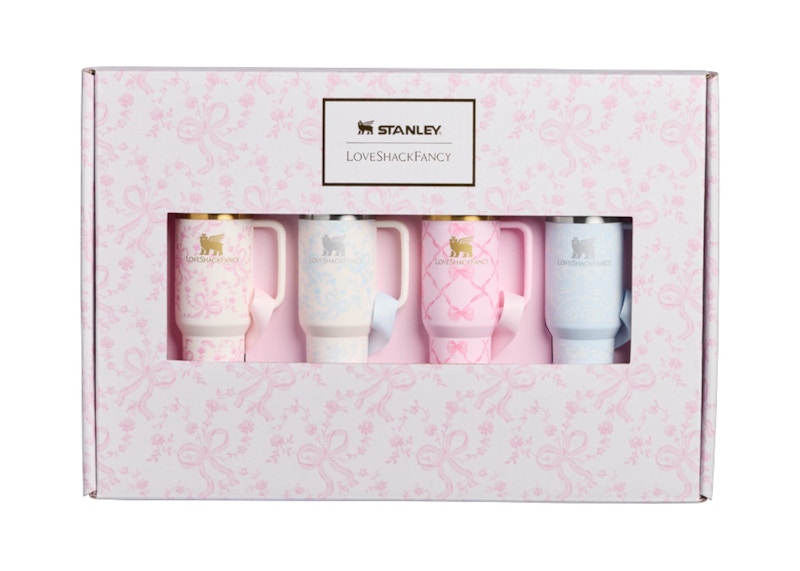 Stanley 1913 x LoveShackFancy Holiday Quencher ProTour Ornament Set Multi Color Pk