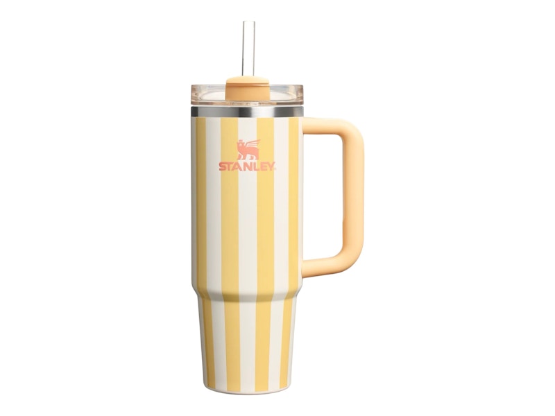 Stanley Flowstate Quencher 30oz Tumbler Butter Cabana Gloss