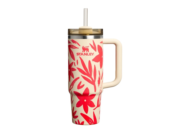 Stanley Flowstate Quencher H2.0 30oz Tumbler Resort Floral