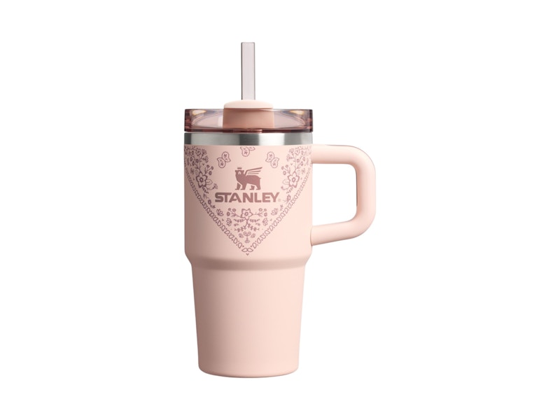 Stanley Mesa Rose Collection Flowstate Quencher 20oz Tumbler Conch Floral