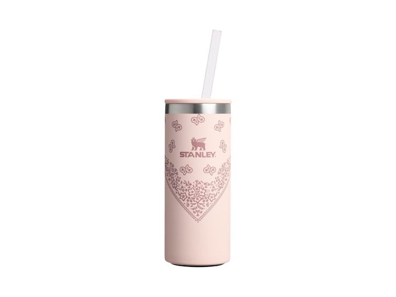 Stanley Mesa Rose Collection The Everyday Slim Can 10oz Cooler Cup Conch Floral