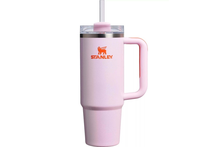 Stanley New Frequency Collection Flowstate Quencher 30oz Tumbler Rose Petal Shimmer