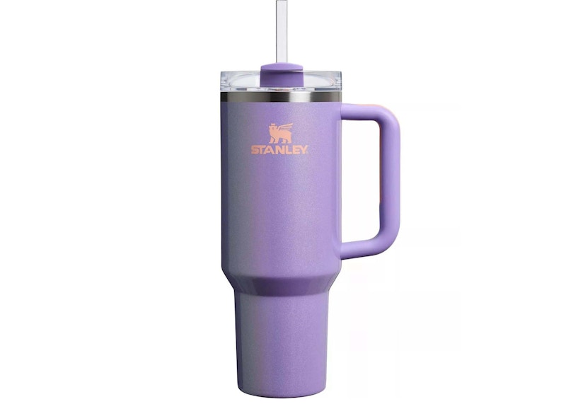 Stanley New Frequency Collection Flowstate Quencher 40oz Tumbler Periwinkle Shimmer