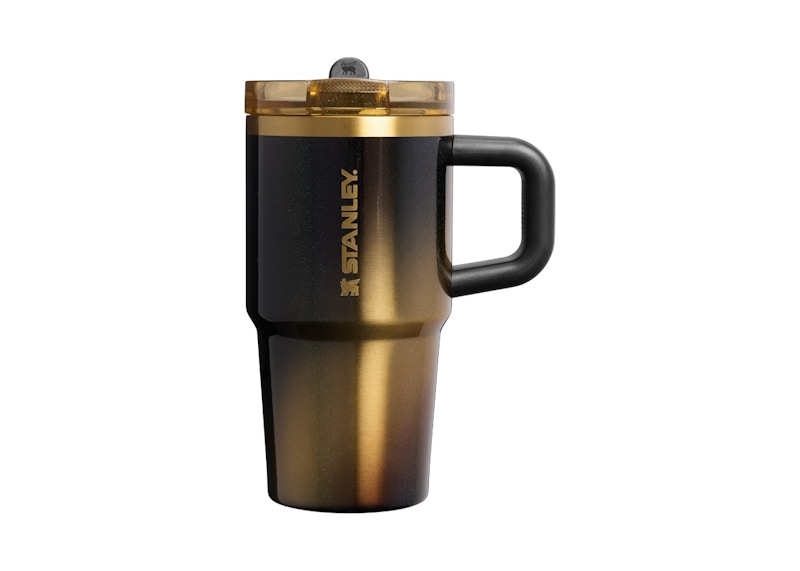Stanley ProTour Flip Straw Quencher 20oz Tumbler Black Honey