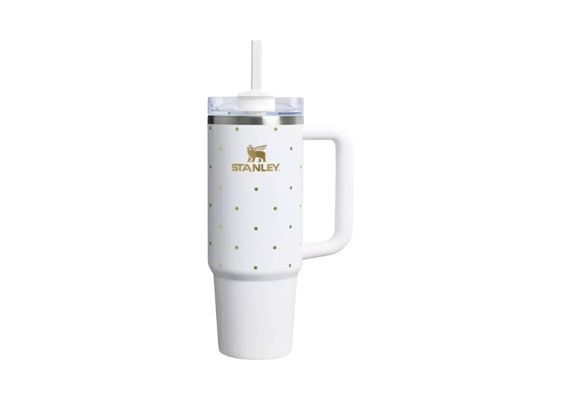 Stanley Stainless Steel FlowState Quencher 30oz Tumbler Frost Polka Dot