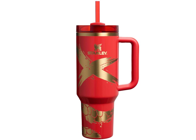 Stanley The Lunar New Year Flowstate Quencher 40oz Tumbler Lunar Red