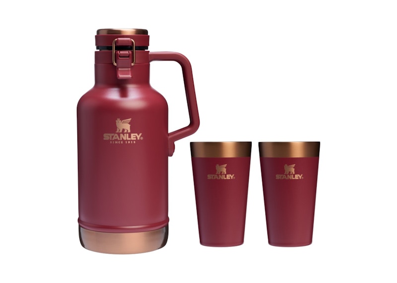 Stanley The Stay-Chill 16oz/64oz Growler Set Gilded Pomegranate