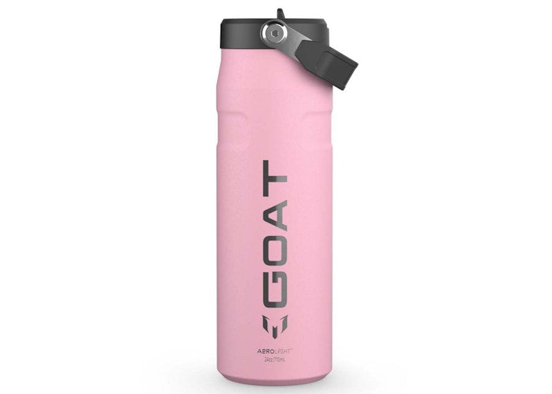 Stanley x Leo Messi The GOAT Collection Iceflow 24oz Bottle With Flip Straw Lid Messi GOAT Pink