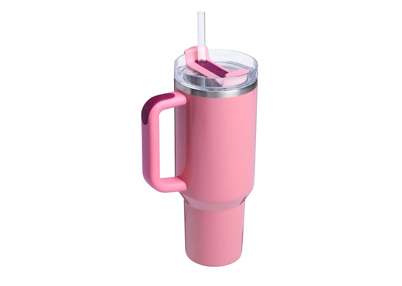 Stanley x Whole Foods Flowstate Quencher 40oz Tumbler Winter Berry Shimmer