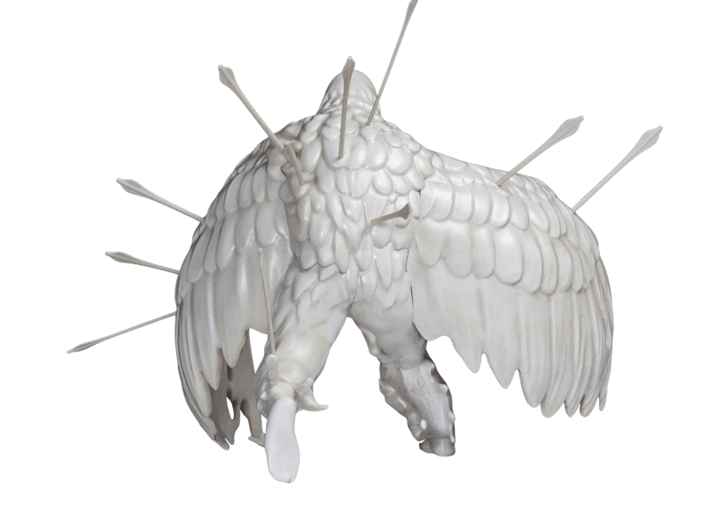 Staple x James Jean Mighty Jaxx Washizu (Bone) Figure