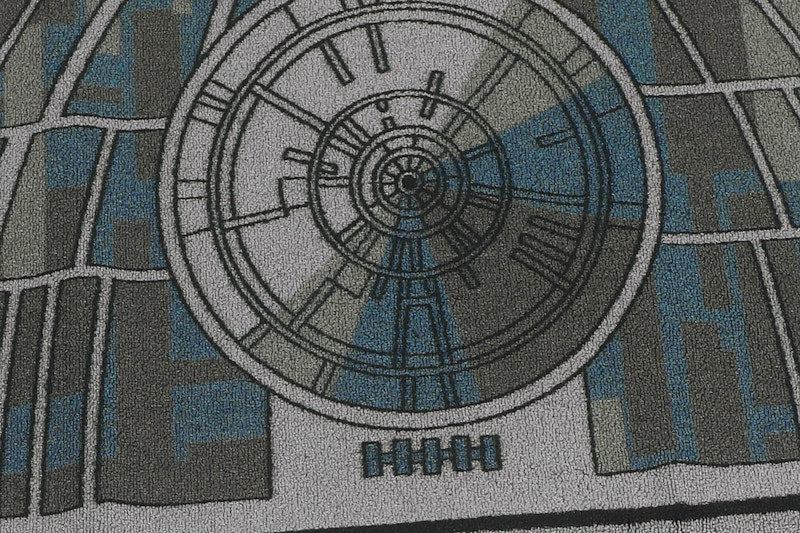 Star Wars Death Star Round 52" Area Rug