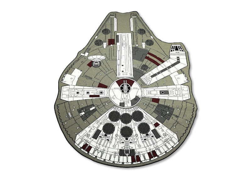 Star Wars Millennium Falcon Small Area Rug