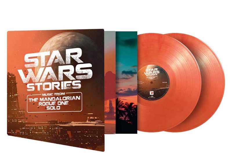 Star Wars Stories (Music from The Mandalorian, Rogue One and Solo) Limited Edition 2XLP Vinyl Amber