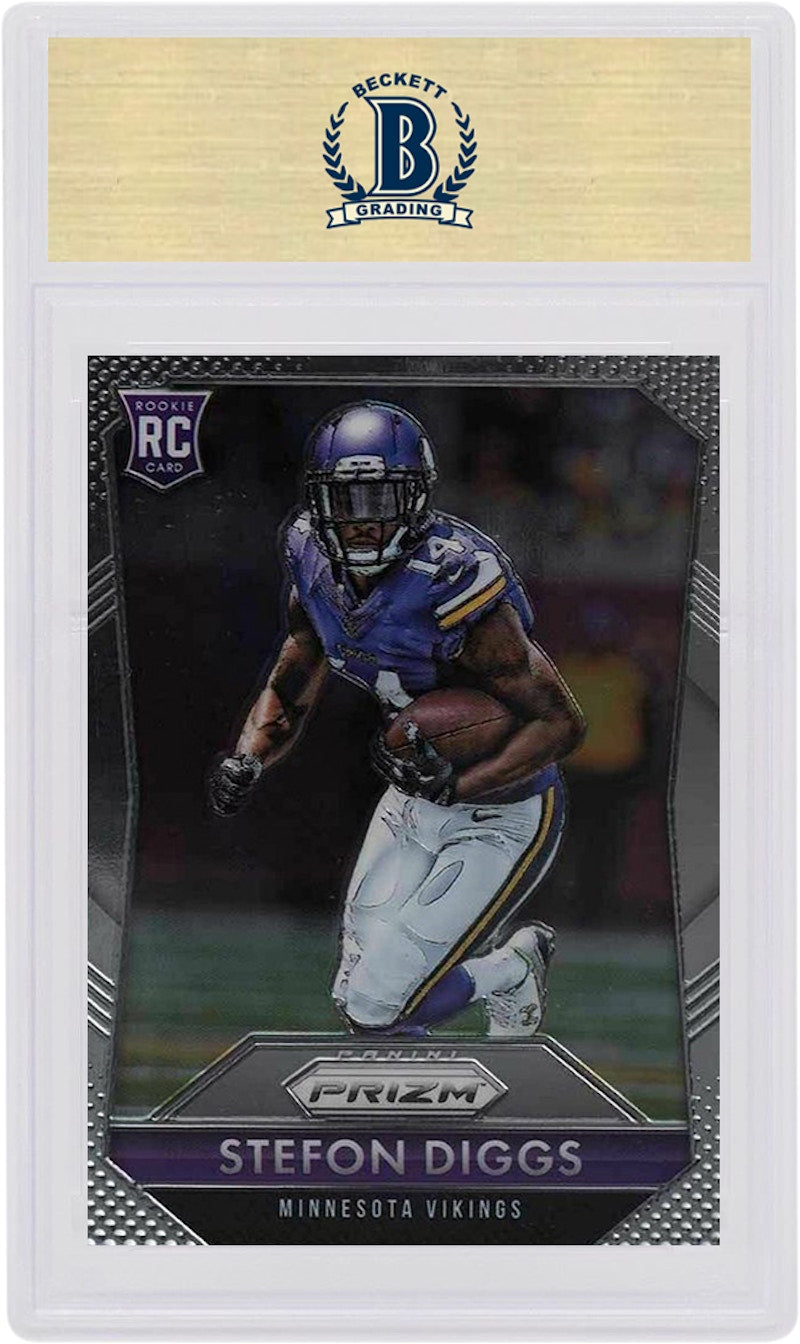 Stefon Diggs 2015 Panini Prizm Rookie #285 (PSA or BGS Graded)