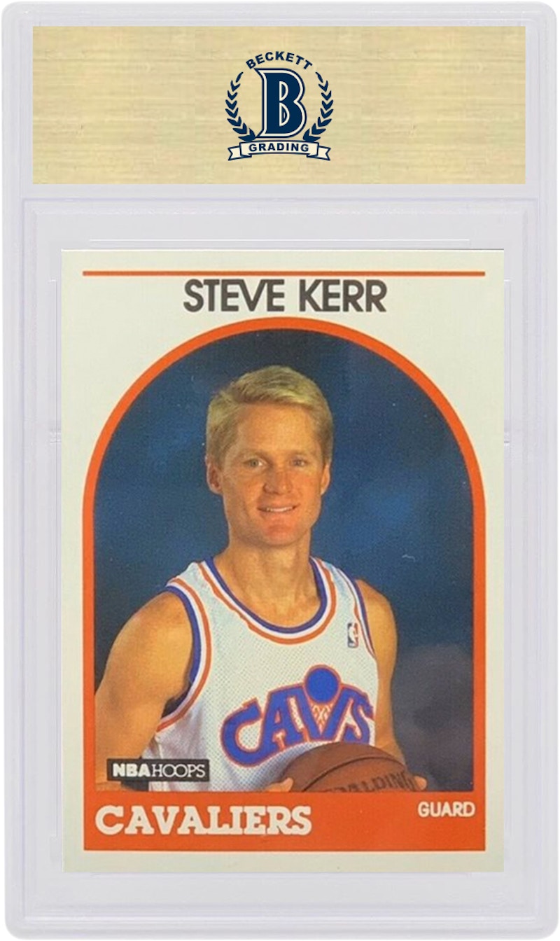 Steve Kerr 1989 Hoops Rookie #351 (PSA or BGS Graded)