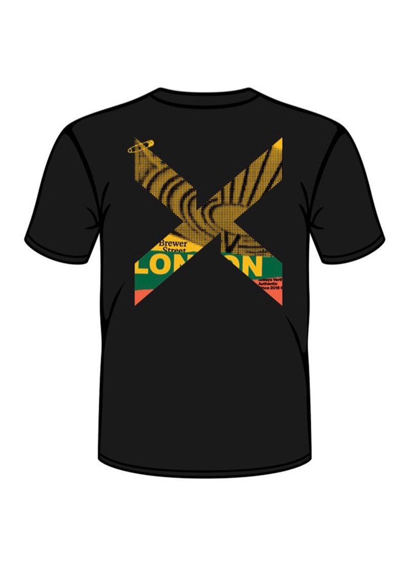 StockX London Brewer Street Pop Up Exclusive T-Shirt Black