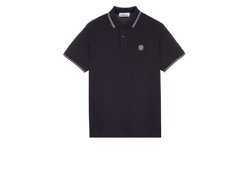 Stone Island 2SC18 Polo Shirt Navy Blue