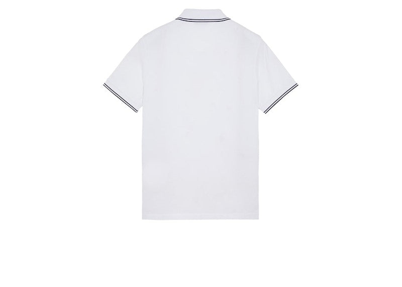 Stone Island 2SC18 Polo Shirt White