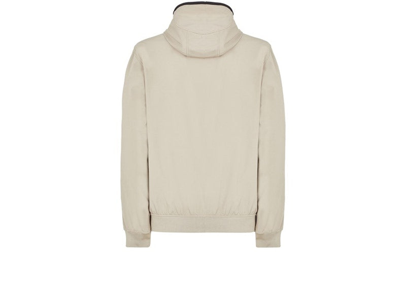 Stone Island 40927 Light Soft Shell-R E.Dye Technology In Recycled Polyester Jacket Dove Grey