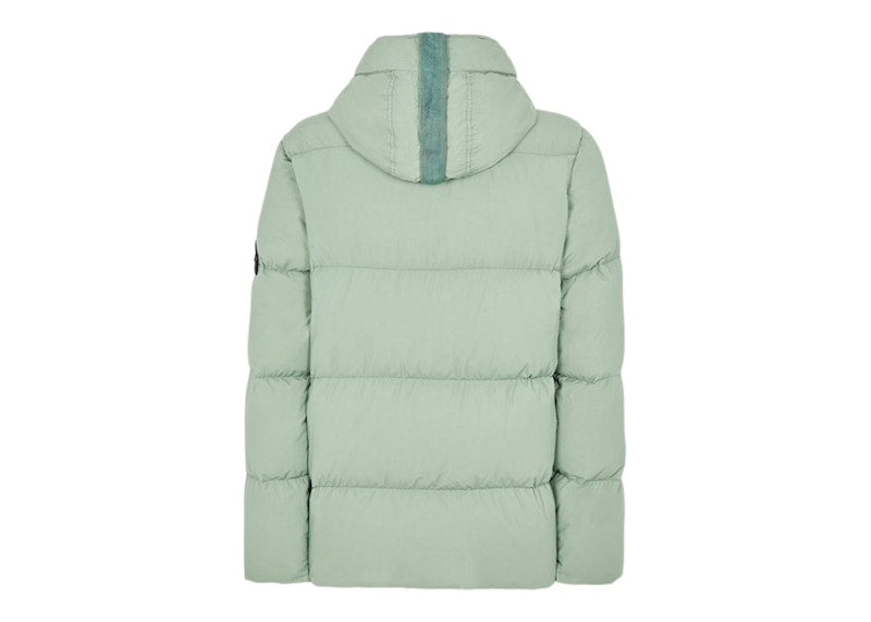 Stone Island 44132 Naslan Light Watro Down Jacket Sage Green