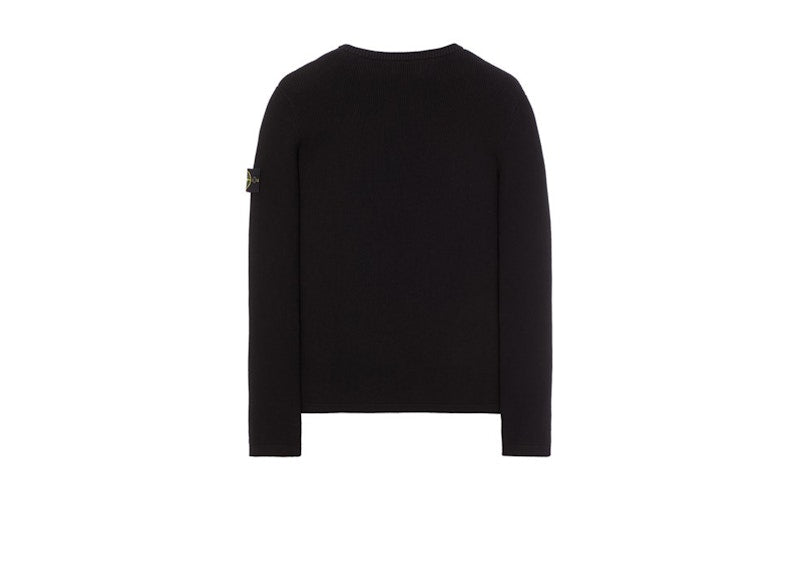 Stone Island 507D8 Knit Sweater Black
