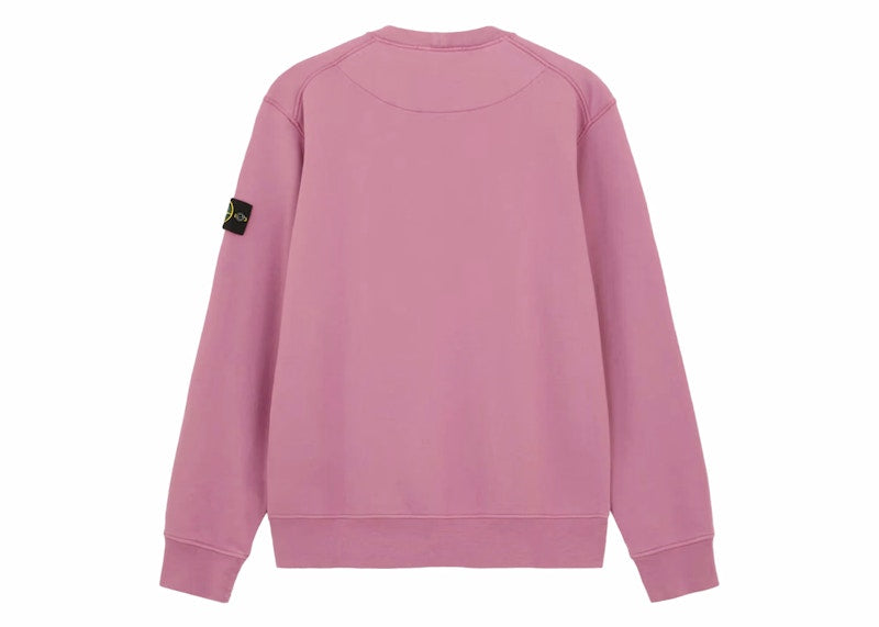Stone Island Brushed Organic Cotton Crewneck Rose Quartz