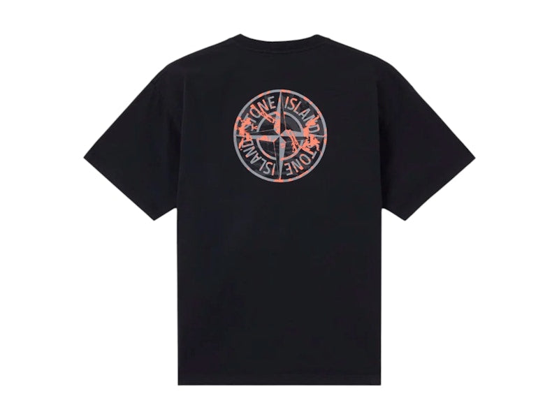 Stone Island Combed Organic Cotton 21002RC T-shirt Black/Red
