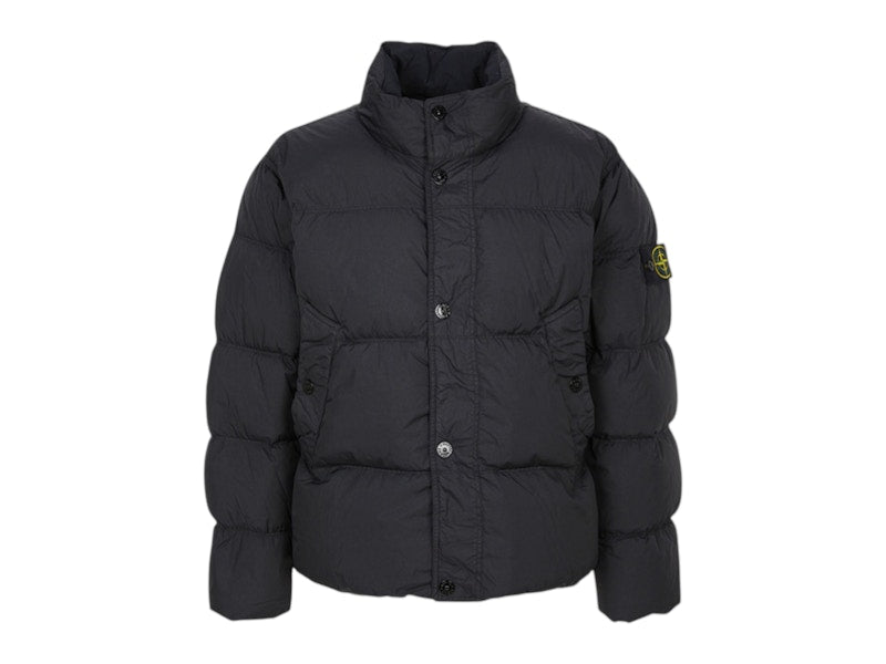 Stone Island Down Puffer Jacket Black