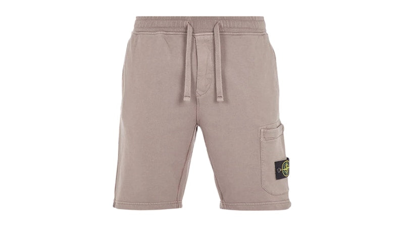 Stone Island Felpa Bermuda Shorts Dove