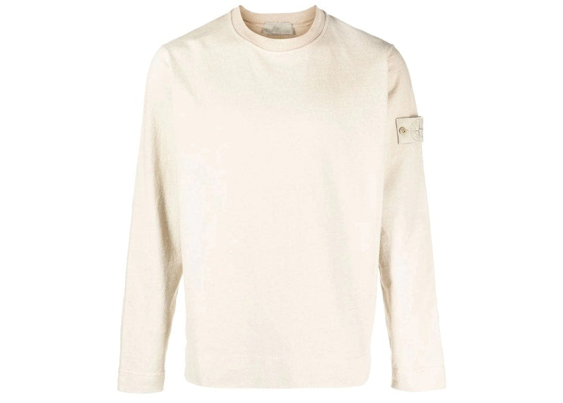 Stone Island 611F3 Felpa Ghost Crewneck Beige
