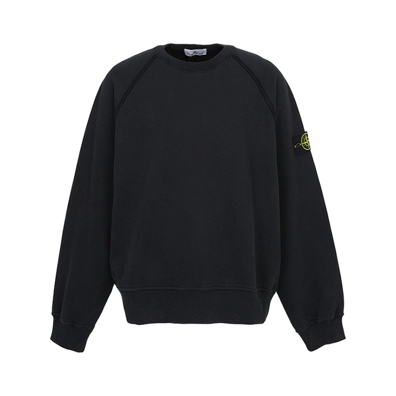 Stone Island Fleece Sweatshirt Black