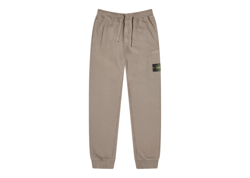 Stone Island Garment Dyed Pocket Sweatpants Dove Grey