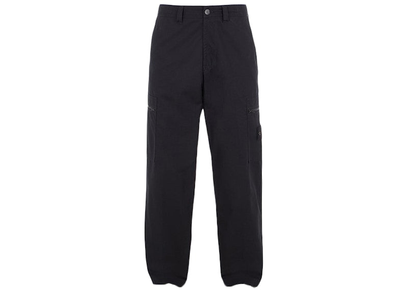 Stone Island Ghost Regular Cargo Pants Black