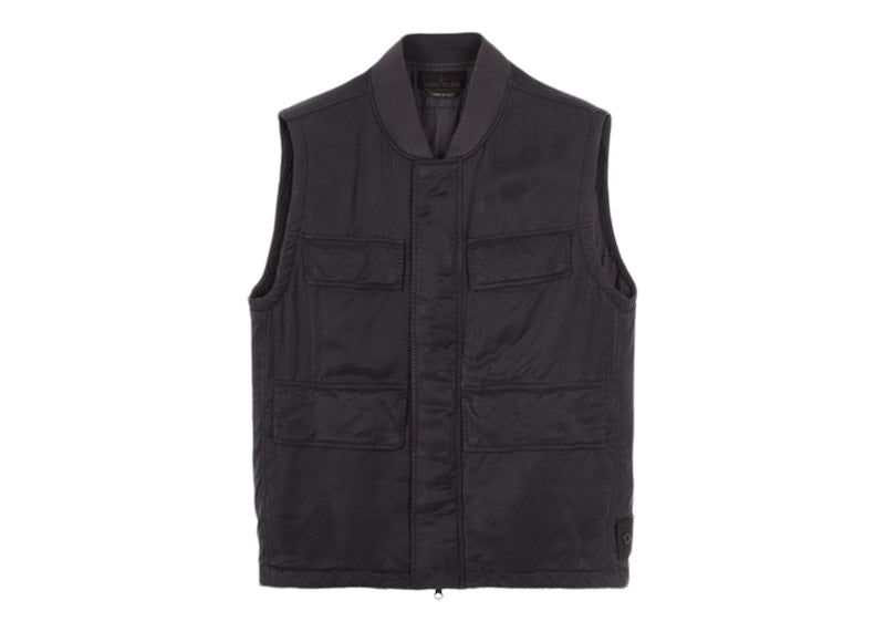 Stone Island Giubbotto S/Maniche Ghost Vest Black