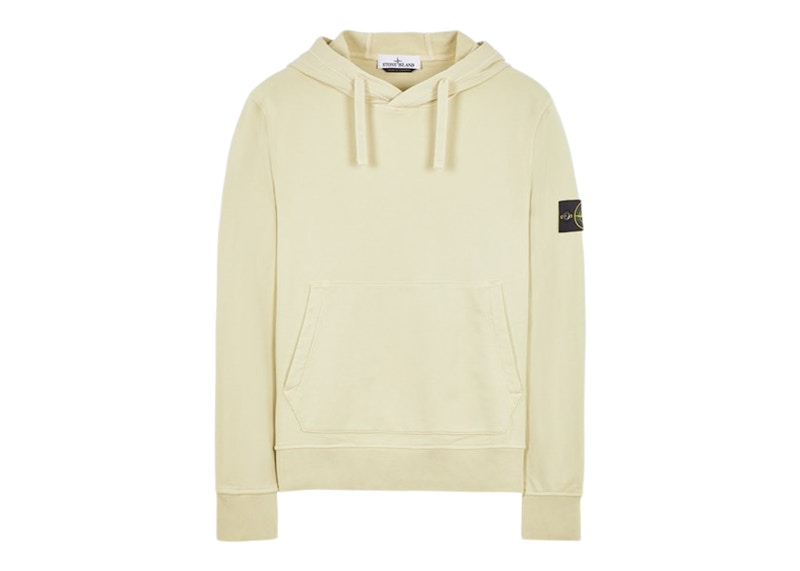 Stone Island Hooded Sweatshirt Natural Beige