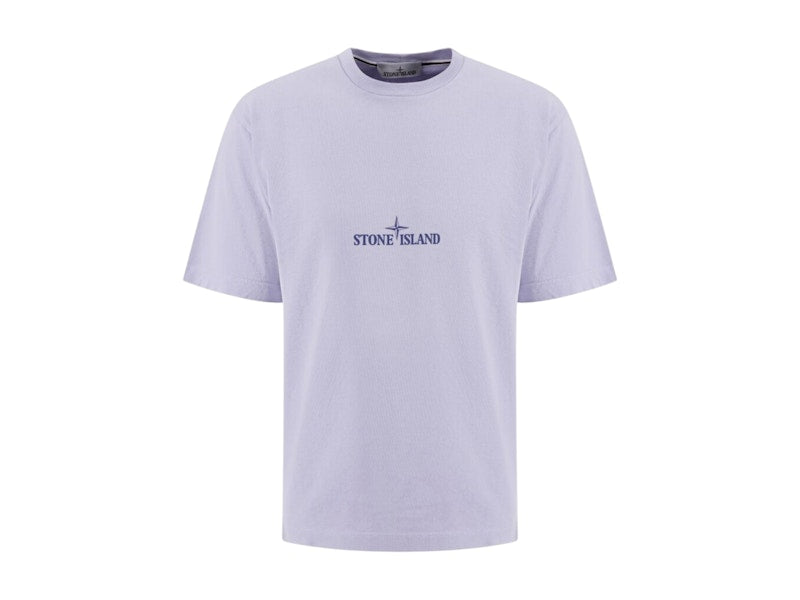 Stone Island Jersey 21002RC T-shirt Lila
