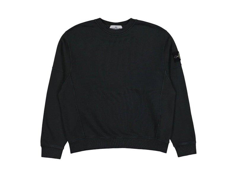 Stone Island Logo Sweatshirt Black