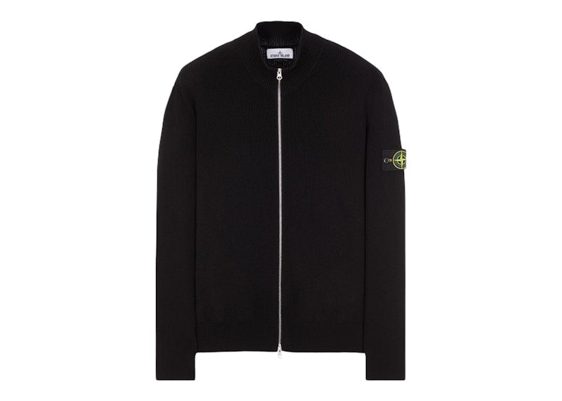 Stone Island Maglia Cardigan Black