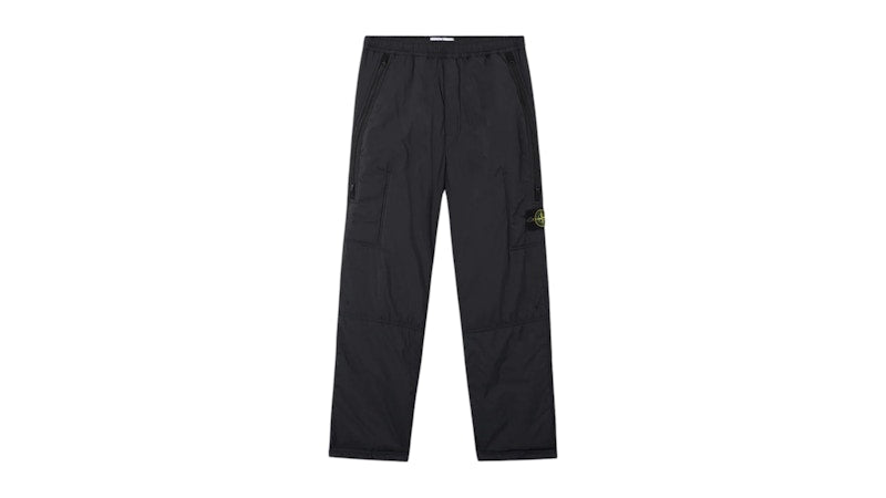 Stone Island Matt Ripstop Cordura Loose Fit Pant Black