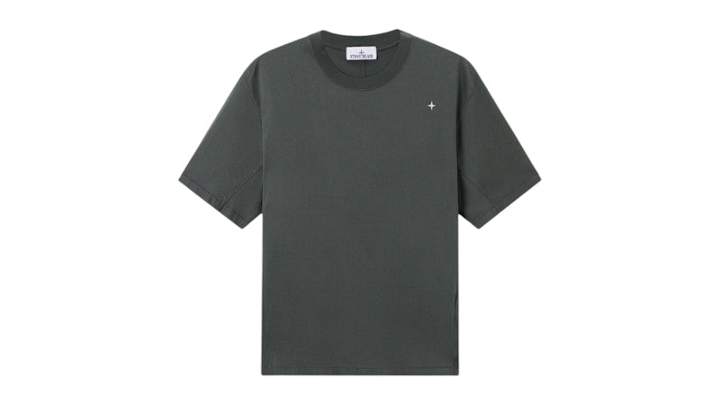 Stone Island Mercerized Cotton Jersey Stellina 2100031 T-shirt Musk Green