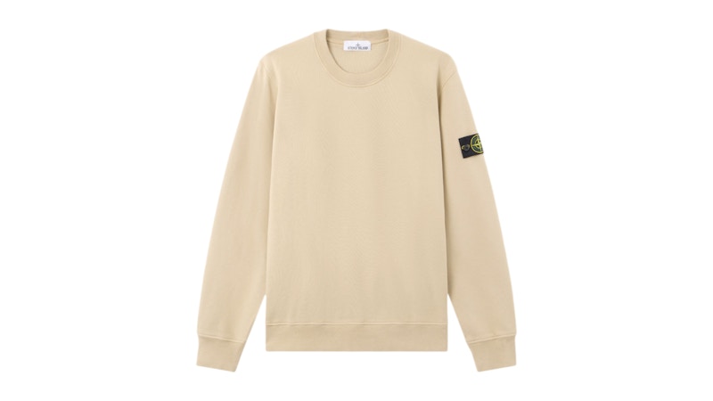 Stone Island Organic Cotton Fleece 6100060 Sweatshirt Desert