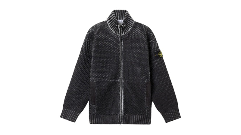 Stone Island Polyester Sublimatic Print 5100081 Sweater Pearl Grey