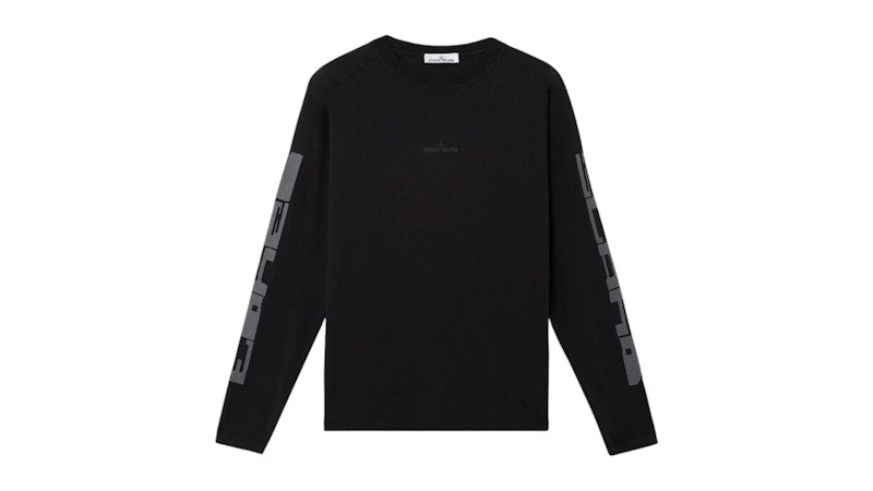 Stone Island Reflective Institutional Three Longsleeve Black
